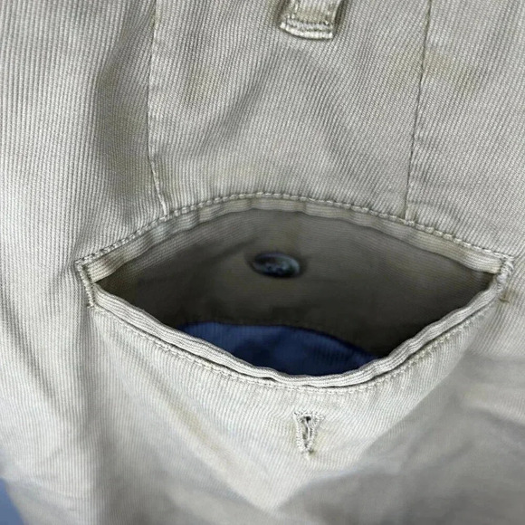 Peter Millar Size 40 Shorts Chino Flat Front Khaki Casual - Picture 6 of 10